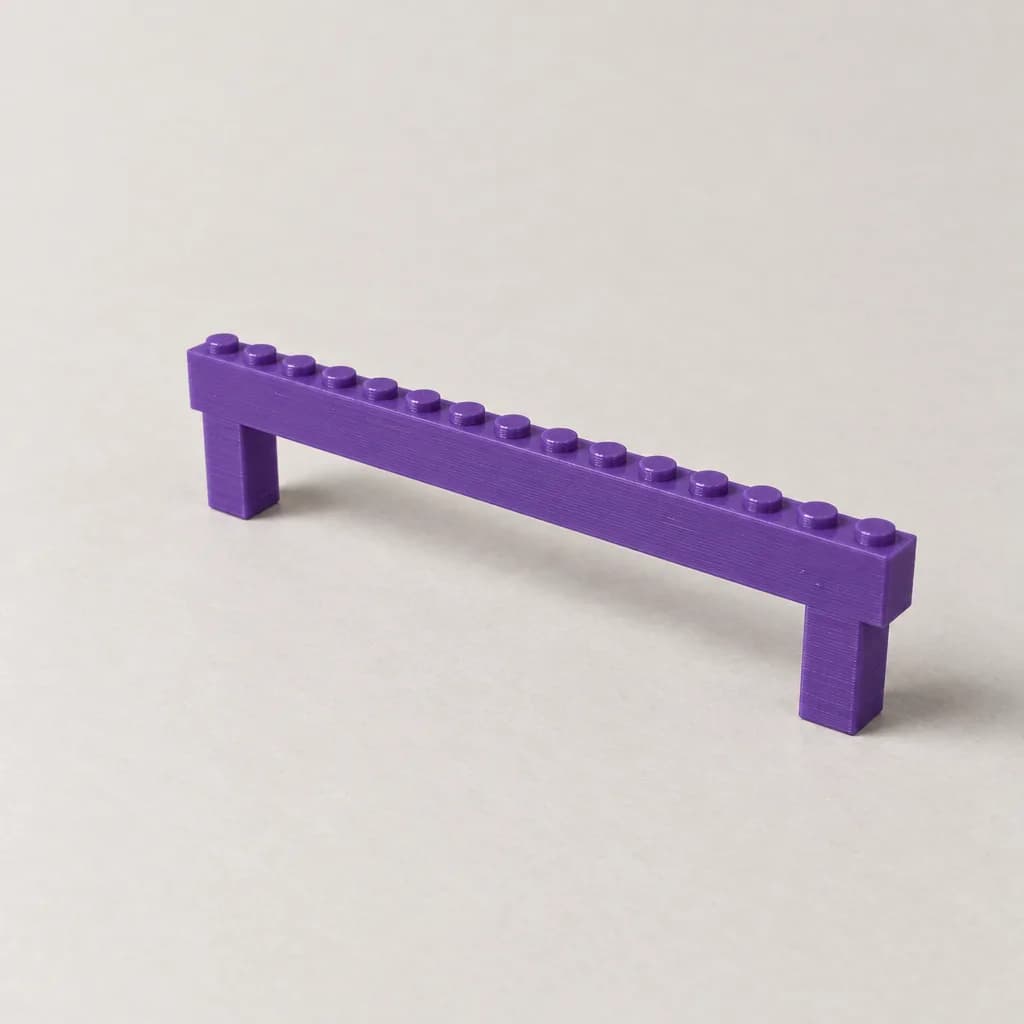 Möbelgriff Baustein 1×15 (160 mm)