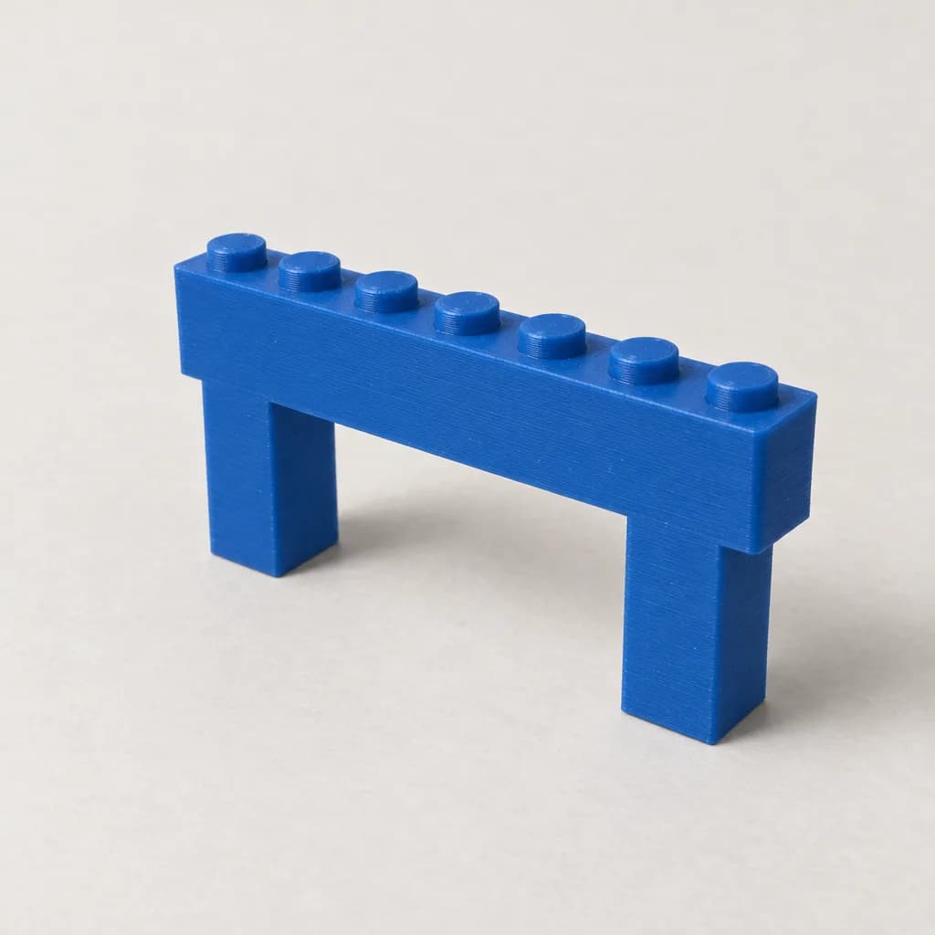 Möbelgriff Baustein 1×7 (64 mm)