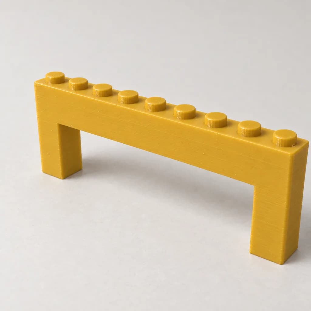 Möbelgriff Baustein 1×9 (96 mm) — Złoty