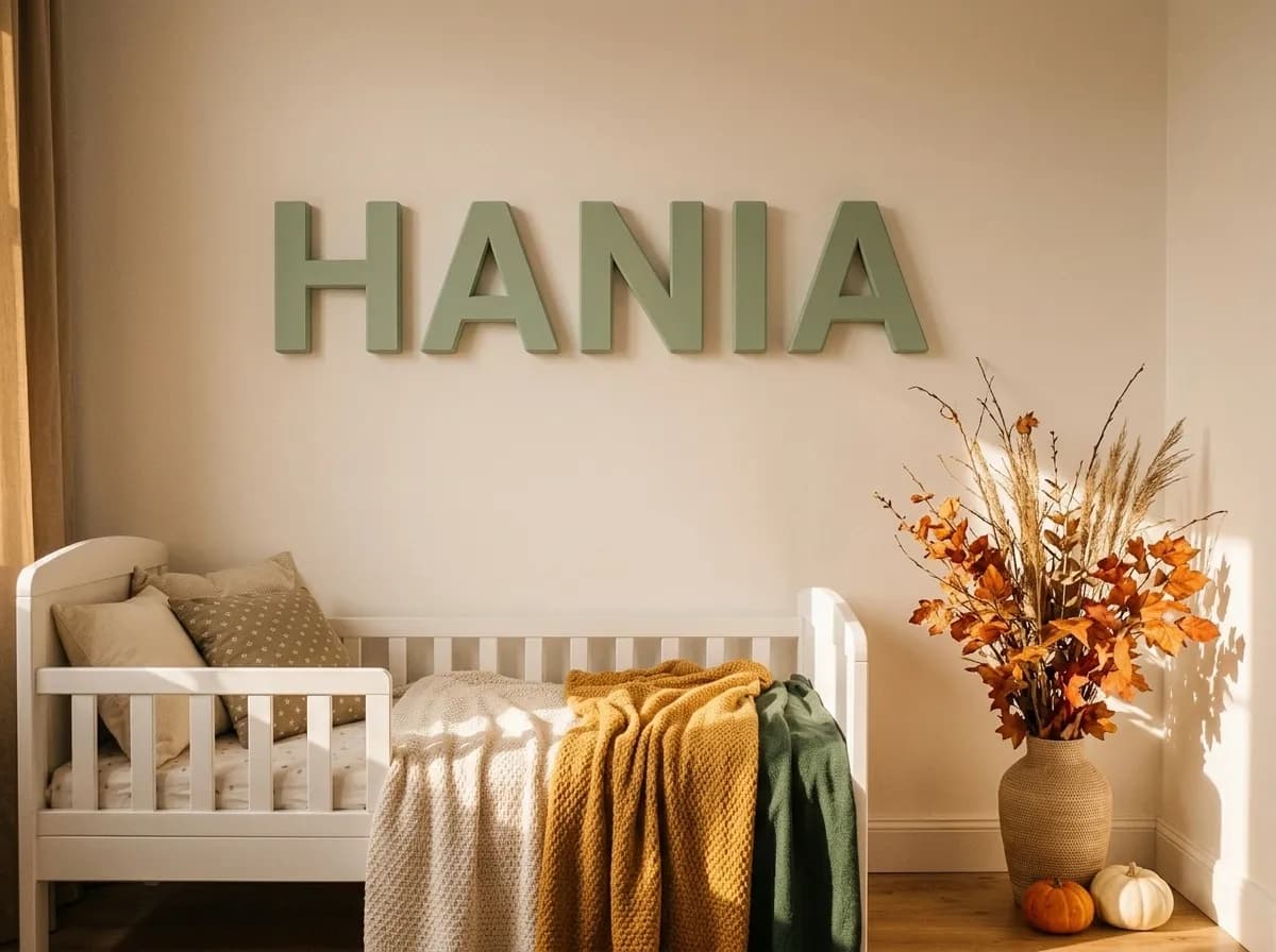 Imię 3D na ścianę